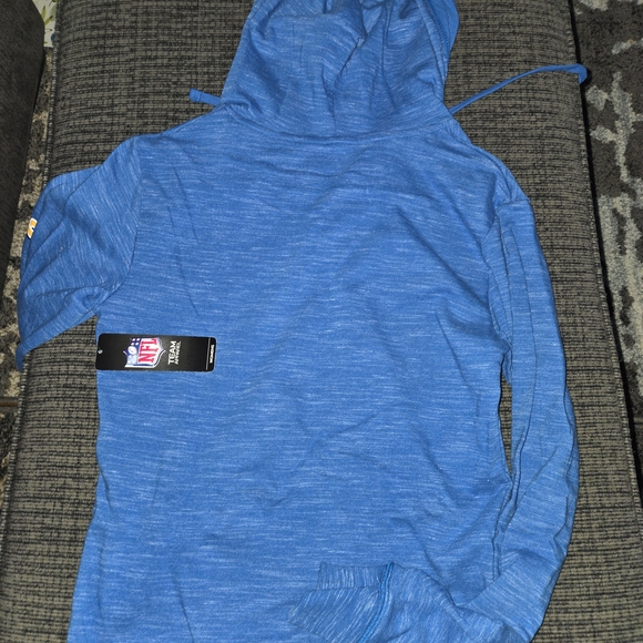 Blue Los Angeles Chargers Hoodie - Picture 5 of 5